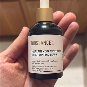 Biossance Squalane + Copper Peptide Rapid Plumping Serum